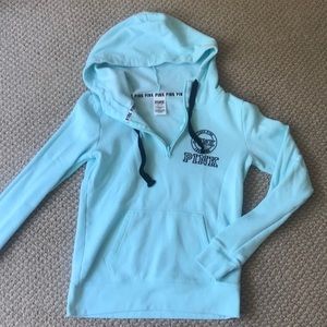 Victoria’s Secret PINK Quarter-Zip Hoodie